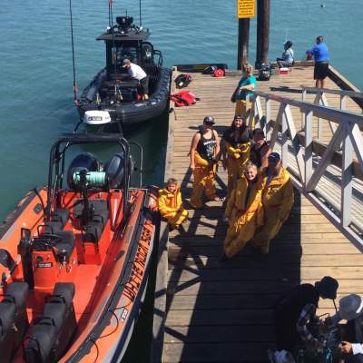 docking the boat for pub lunch in the gulf islands