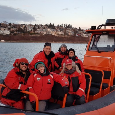 happy guests aboard the guardian